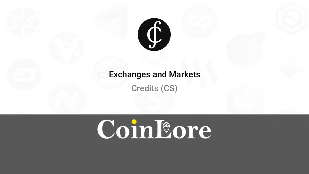 Credits(CS)：去中心化金融系统的P2P直接交易平台
